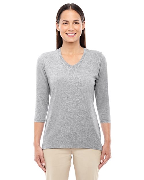 Devon & Jones - Women's Perfect Fit™ Bracelet-Length V-Neck Top - DP184W