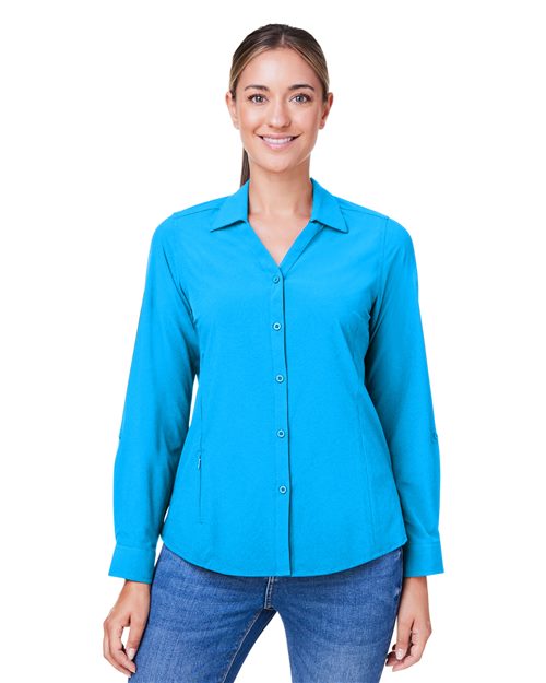 CORE365 - Women's Ultra UVP® Long Sleeve Marina Shirt - CE510LW