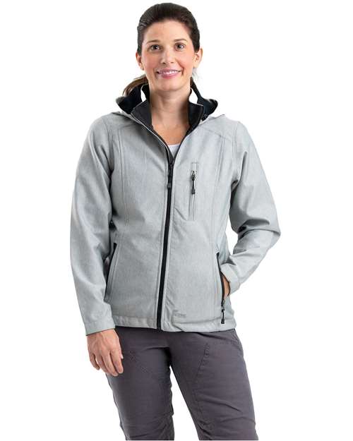 Berne Apparel - Women’s Hooded Soft Shell Jacket - WJS301