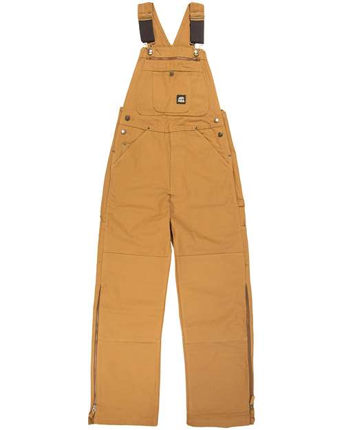 Berne Apparel - Short-Length Slab Unlined Duck Bib Overall - B1067S
