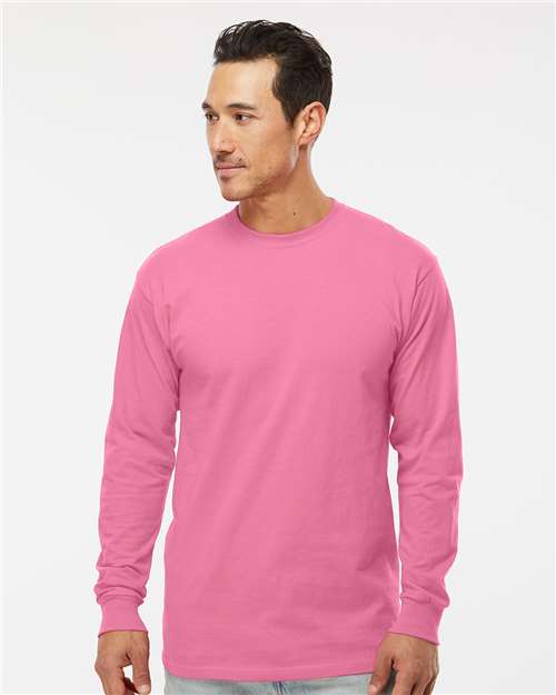 M&O - Unisex Gold Soft Touch Long Sleeve T-Shirt - 4820