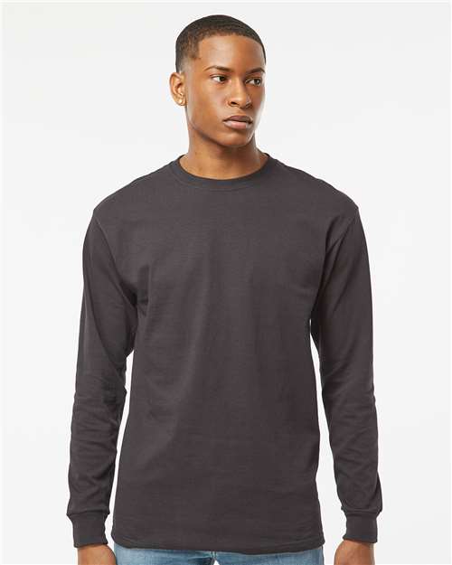 M&O - Unisex Gold Soft Touch Long Sleeve T-Shirt - 4820