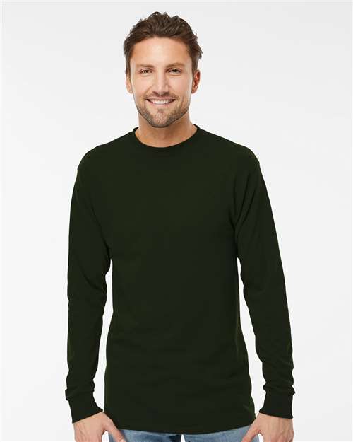 M&O - Unisex Gold Soft Touch Long Sleeve T-Shirt - 4820