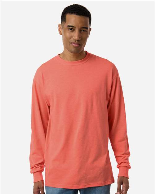 M&O - Unisex Gold Soft Touch Long Sleeve T-Shirt - 4820