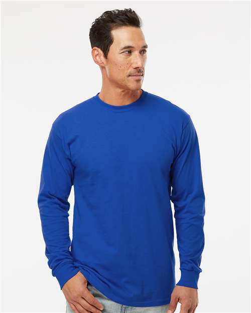 M&O - Unisex Gold Soft Touch Long Sleeve T-Shirt - 4820
