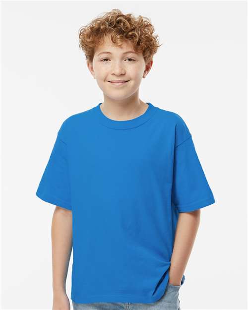 M&O - Youth Gold Soft Touch T-Shirt - 4850