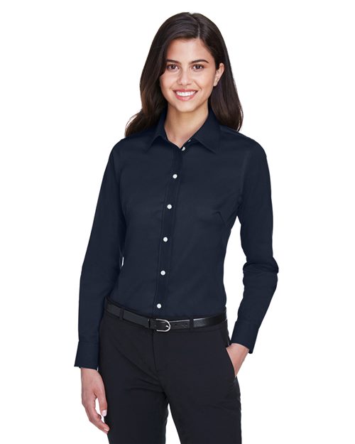 Devon & Jones - Women's Crown Collection® Solid Stretch Twill Woven Dress Shirt - DG530W