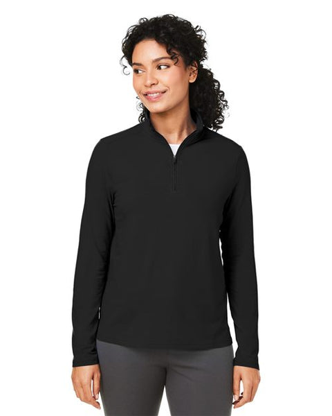 Quarter Zip Pullovers (Poly Cotton) (Female)