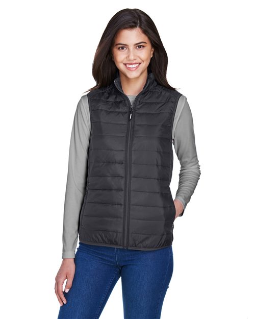 CORE365 - Women's Prevail Packable Puffer Vest - CE702W