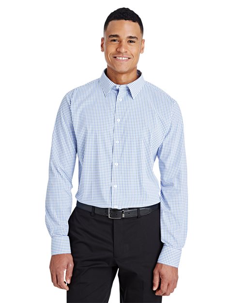 Devon & Jones - CrownLux Performance® Micro Windowpane Woven Dress Shirt - DG540