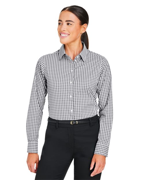 Devon & Jones - Women's CrownLux Performance® Gingham Dress Shirt - DG536W