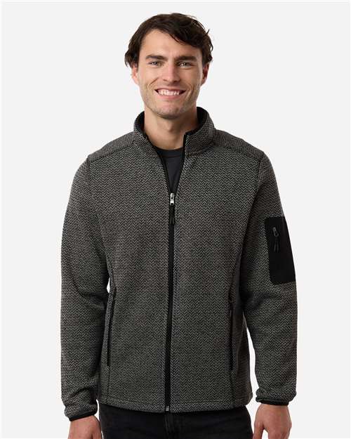 North End - Men's Jasper Full-Zip Fleece Jacket - NE730