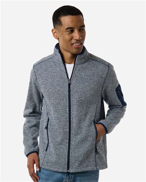 North End - Men's Jasper Full-Zip Fleece Jacket - NE730