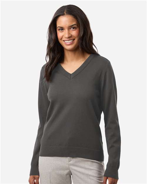 Devon & Jones - Women's New Classics V-Neck Sweater - DG445W