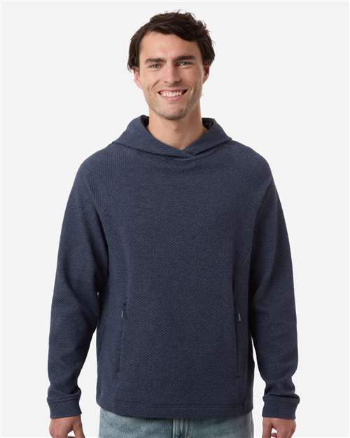 North End - Men's Spirit Textured Hooded Pullover - NE729