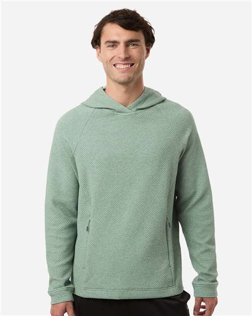 North End - Men's Spirit Textured Hooded Pullover - NE729