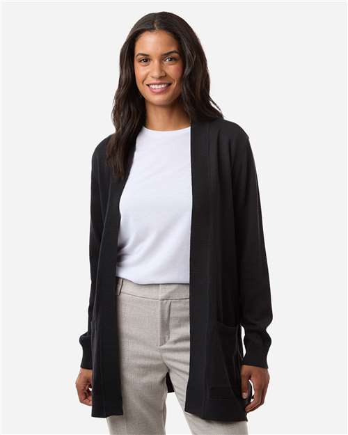 Devon & Jones - Women's New Classics Open Cardigan Sweater - DG447W