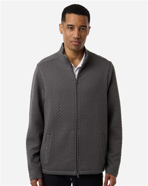 Devon & Jones - Men's Berkeley Textured Full-Zip Jacket - DG740