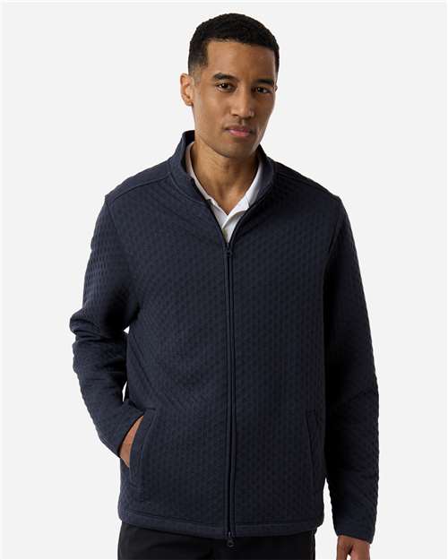 Devon & Jones - Men's Berkley Textured Full-Zip Jacket - DG740
