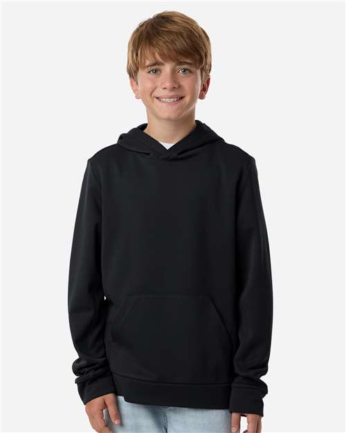 Team 365 - Youth Squad Hooded Tech Fleece Pullover - TT400Y