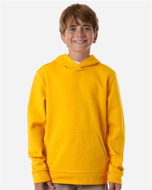 Team 365 - Youth Squad Hooded Tech Fleece Pullover - TT400Y
