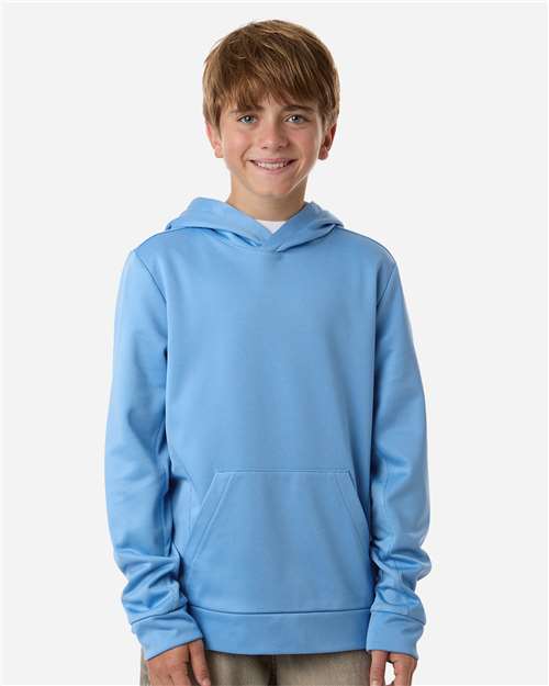 Team 365 - Youth Squad Hooded Tech Fleece Pullover - TT400Y