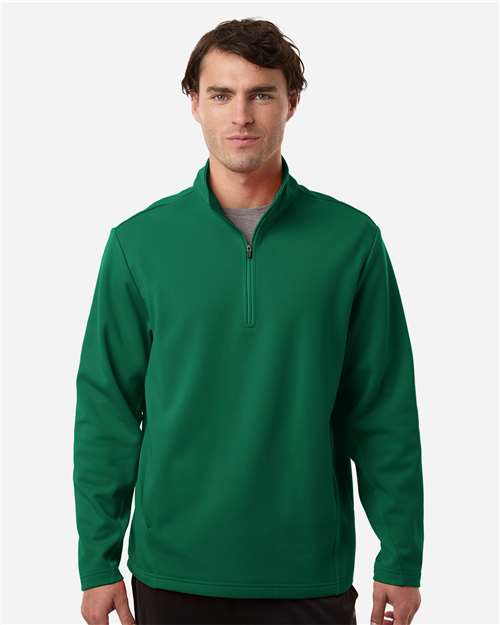 Team 365 - Unisex Squad Cadet Quarter-Zip Tech Fleece Pullover - TT401