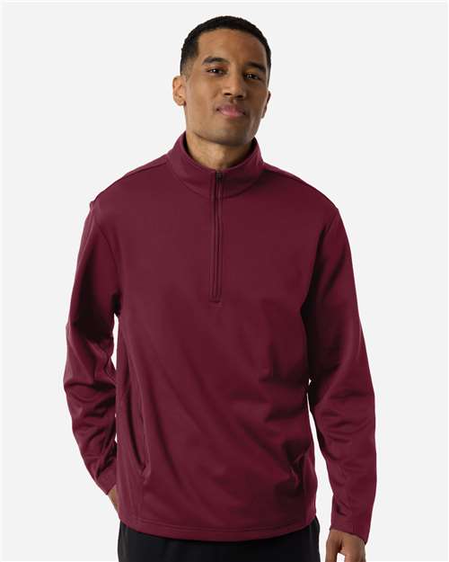 Team 365 - Unisex Squad Cadet Quarter-Zip Tech Fleece Pullover - TT401