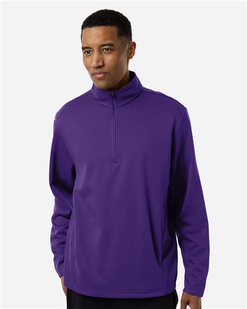 Team 365 - Unisex Squad Cadet Quarter-Zip Tech Fleece Pullover - TT401