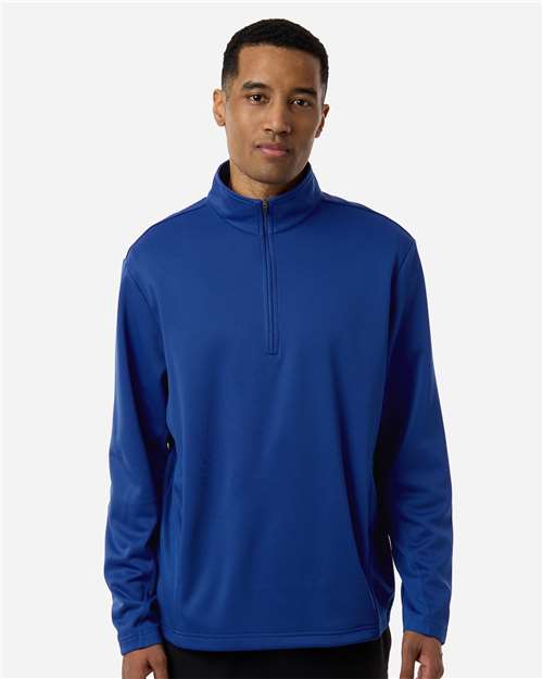 Team 365 - Unisex Squad Cadet Quarter-Zip Tech Fleece Pullover - TT401