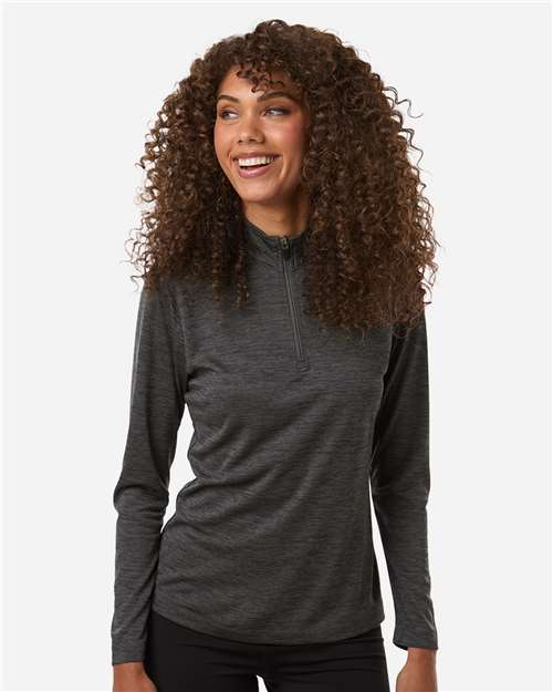 AllPro - Women's Pro-Lock Performance Mélange Quarter-Zip Pullover - 4HM70L