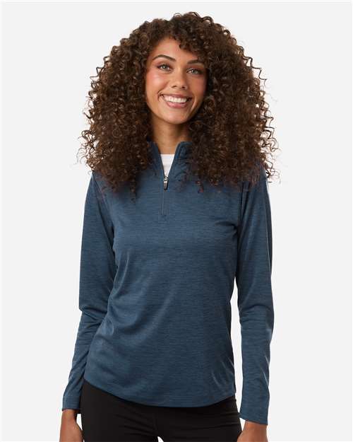 AllPro - Women's Pro-Lock Performance Mélange Quarter-Zip Pullover - 4HM70L