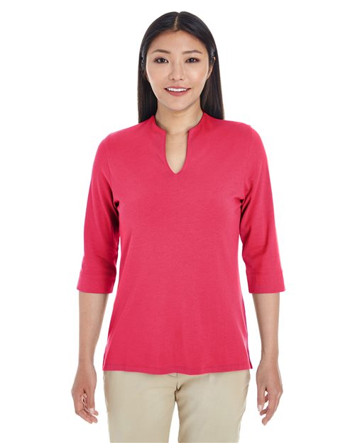 Devon & Jones - Women's Perfect Fit™ Tailored Open Neckline Top - DP188W