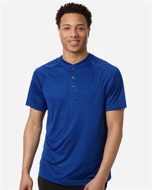 Team 365 - Men's Zone Performance Henley - TT11HN