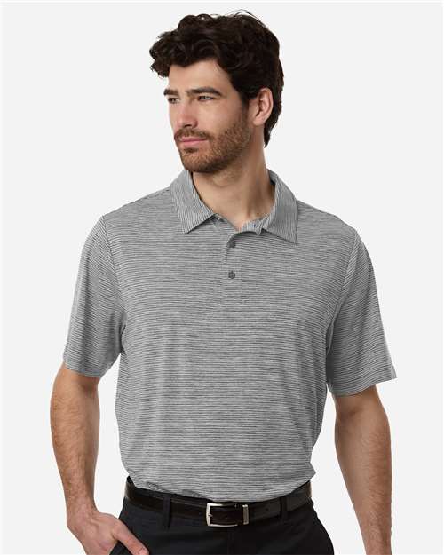 Team 365 - Men's Relay Heathered Stripe Polo - TT125