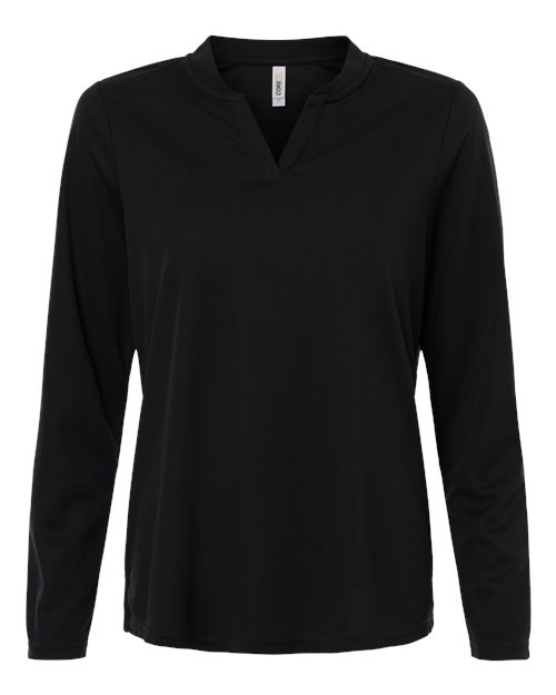 CORE365 - Women's Nova Performance Long Sleeve Pique Polo - CE108LW