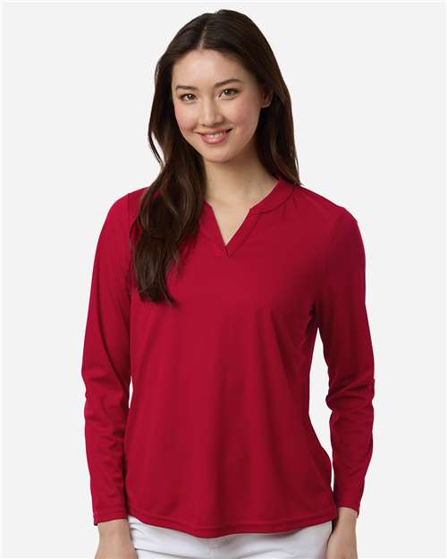 CORE365 - Women's Nova Performance Long Sleeve Pique Polo - CE108LW