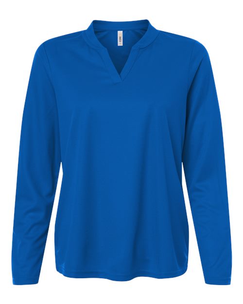 CORE365 - Women's Nova Performance Long Sleeve Pique Polo - CE108LW
