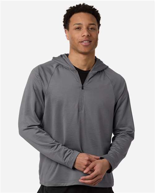 Team 365 - Men's Qualify Quarter-Zip Hooded Pullover - TT200