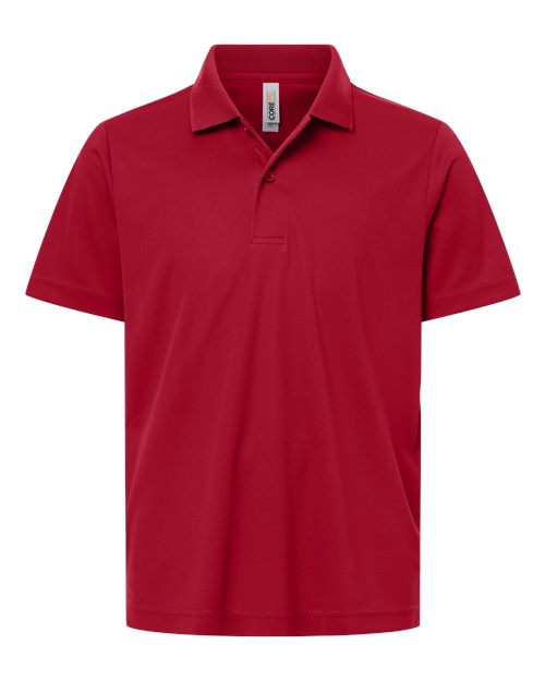 CORE365 - Youth Nova Performance Pique Polo - CE108Y