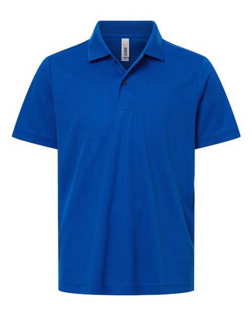 CORE365 - Youth Nova Performance Pique Polo - CE108Y
