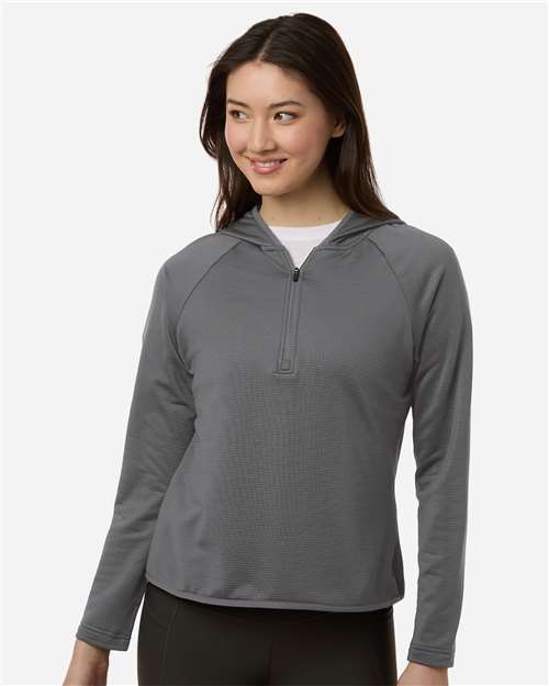 Team 365 - Women's Qualify Quarter-Zip Hooded Pullover - TT200W