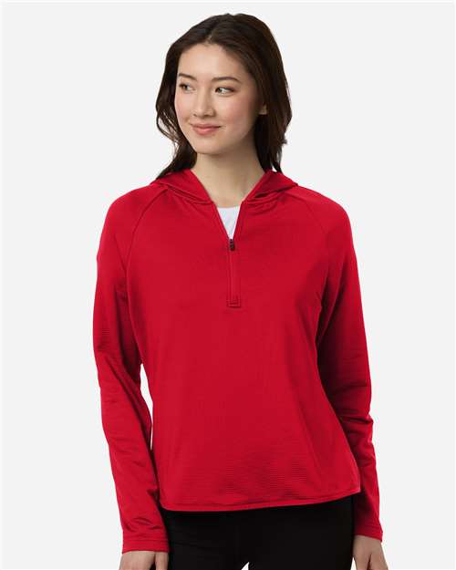 Team 365 - Women's Qualify Quarter-Zip Hooded Pullover - TT200W