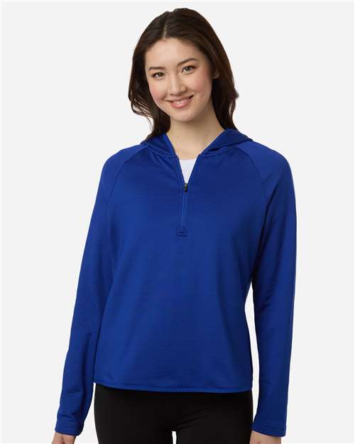 Team 365 - Women's Qualify Quarter-Zip Hooded Pullover - TT200W