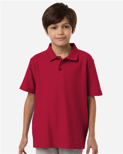 CORE365 - Youth Resolve CVC Performance Pique Polo - CE106Y