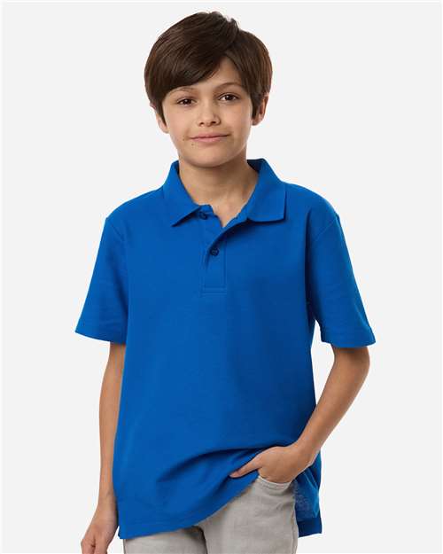 CORE365 - Youth Resolve CVC Performance Pique Polo - CE106Y