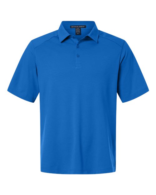 Devon & Jones - Men's Seaton Pebble Textured Polo - DG102