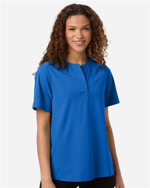 Devon & Jones - Women's Seaton Pebble Textured Polo - DG102W