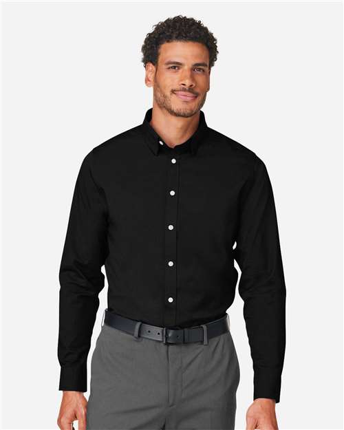 Devon & Jones - Men's CrownLux Performance® Spencer Poplin Dress Shirt - DG505