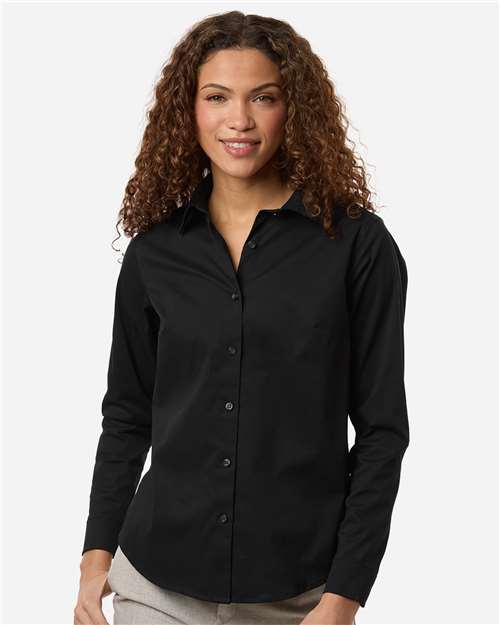 Devon & Jones - Women's CrownLux Performance® Spencer Poplin Dress Shirt - DG505W